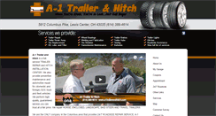 Desktop Screenshot of a1trailerandhitch.com